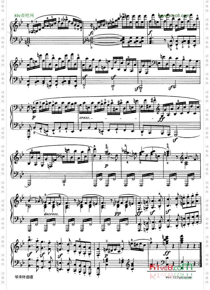 第十一钢琴奏鸣曲-op.22-贝多芬