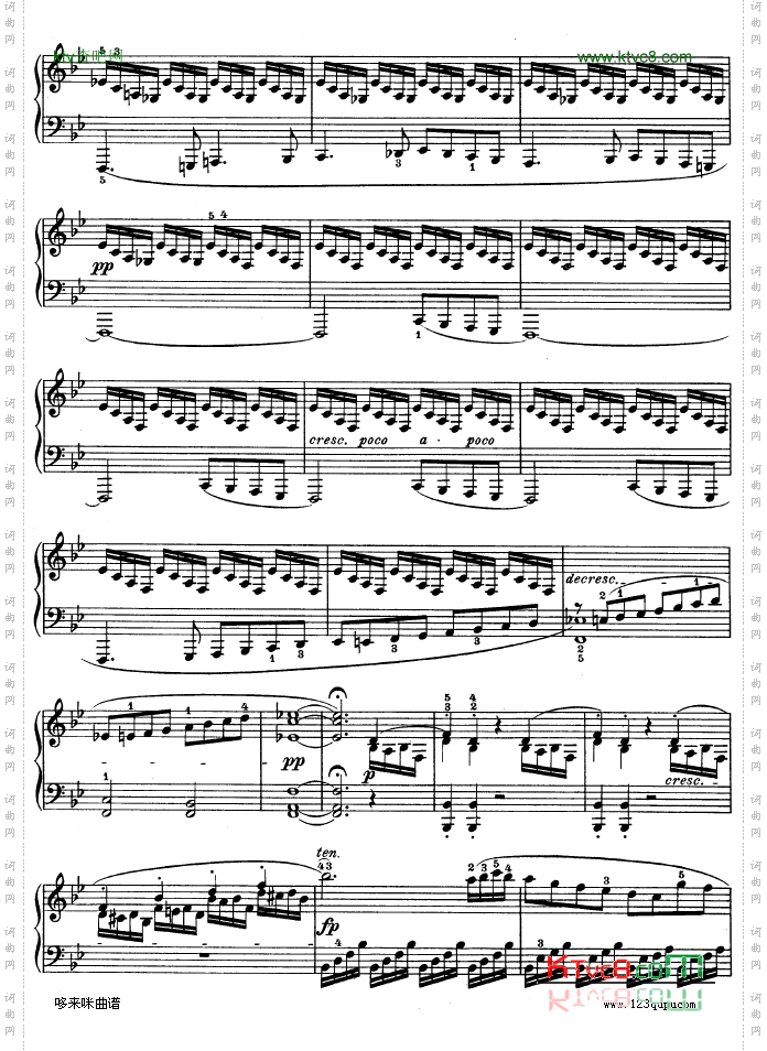 第十一钢琴奏鸣曲-op.22-贝多芬