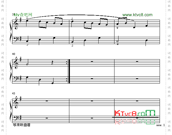 小步舞曲-No.3-巴赫