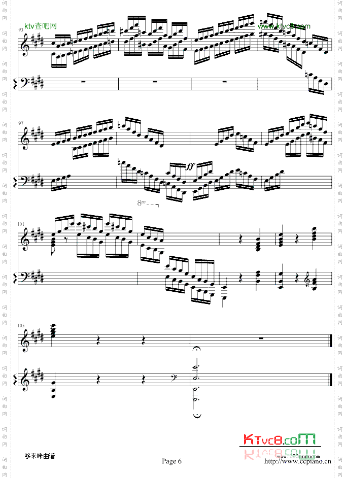 练习曲NO.1-莫什科夫斯基