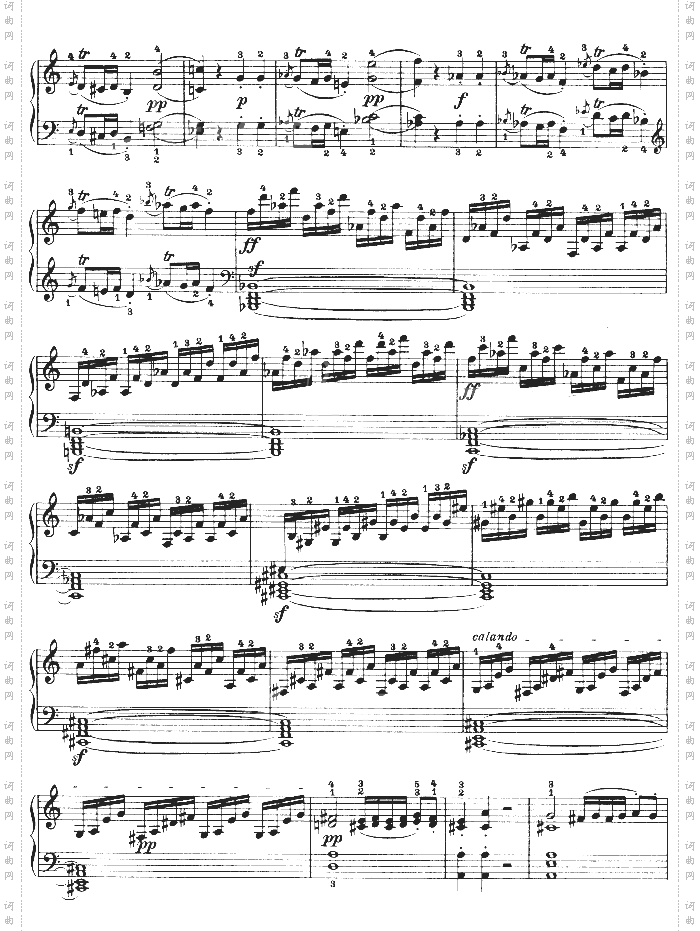 第三钢琴奏鸣曲-Op.2No.3