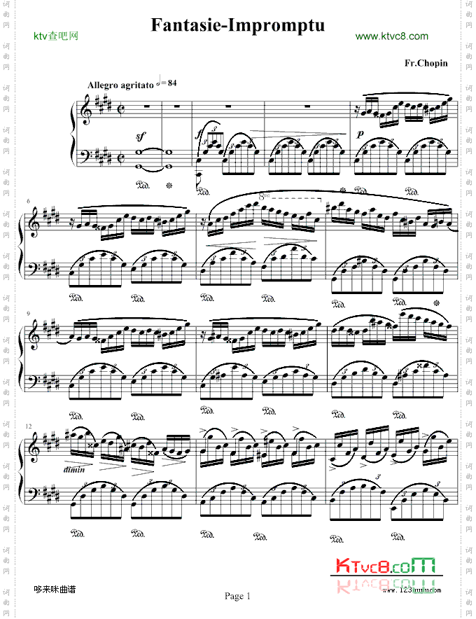FantasieImpromptu-肖邦