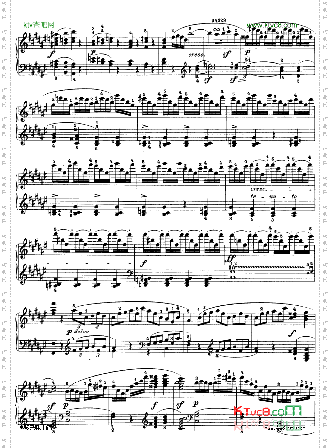 第二十四钢琴奏鸣曲-Op.78-贝多芬