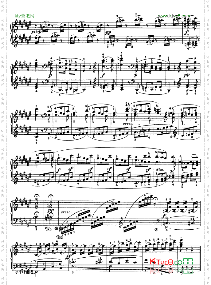第二十四钢琴奏鸣曲-Op.78-贝多芬