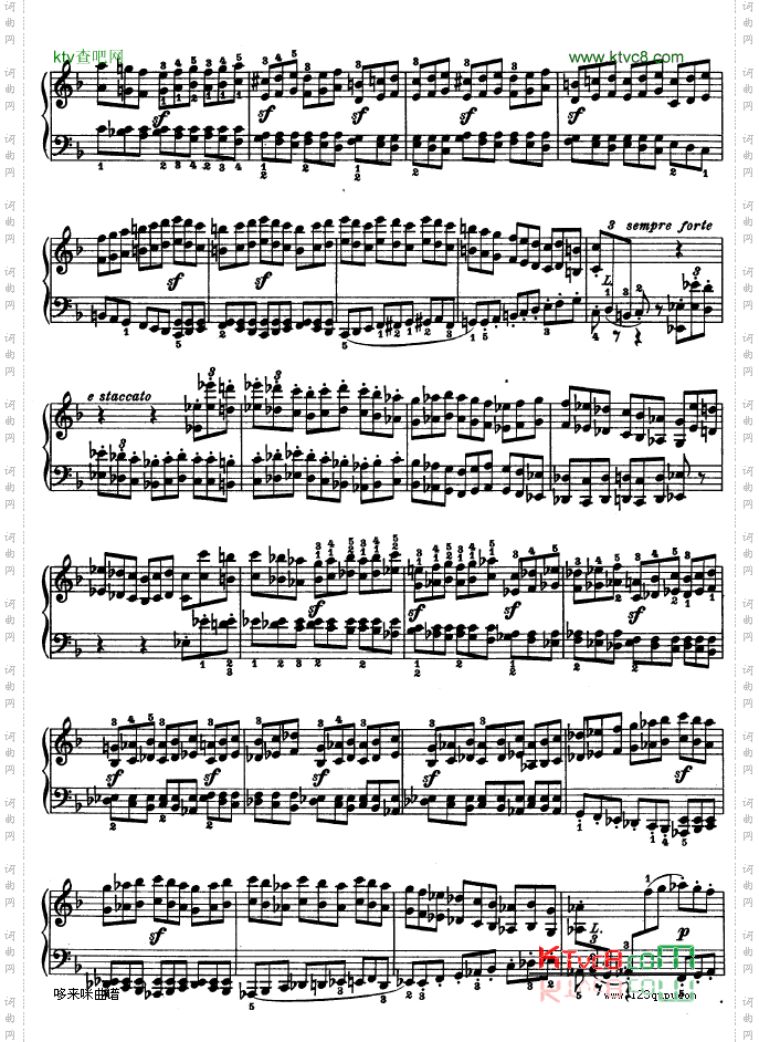 第二十二钢琴奏鸣曲-Op.54-贝多芬