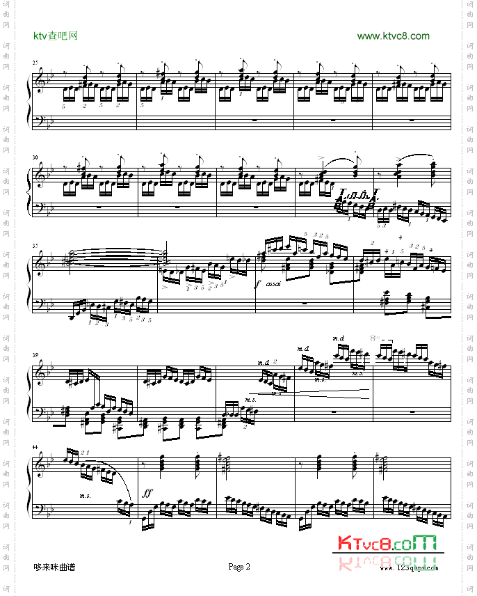 练习曲Op.72No.2考级版-莫什科夫斯基