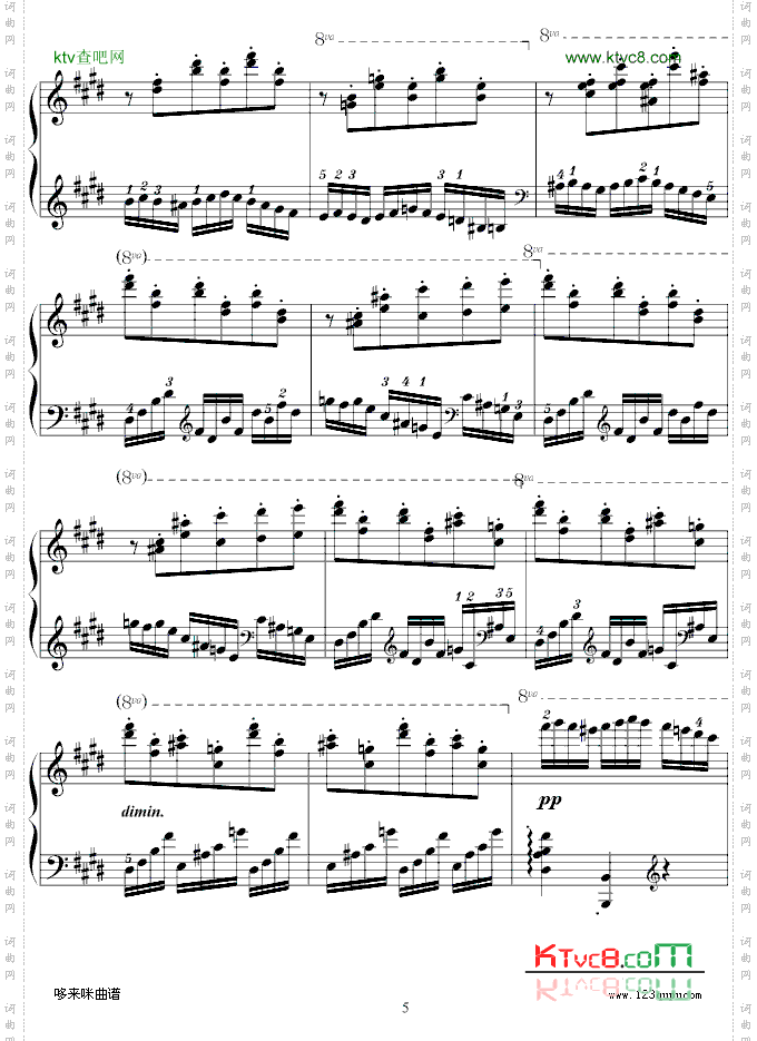 练习曲Op.72No.1-莫什科夫斯基