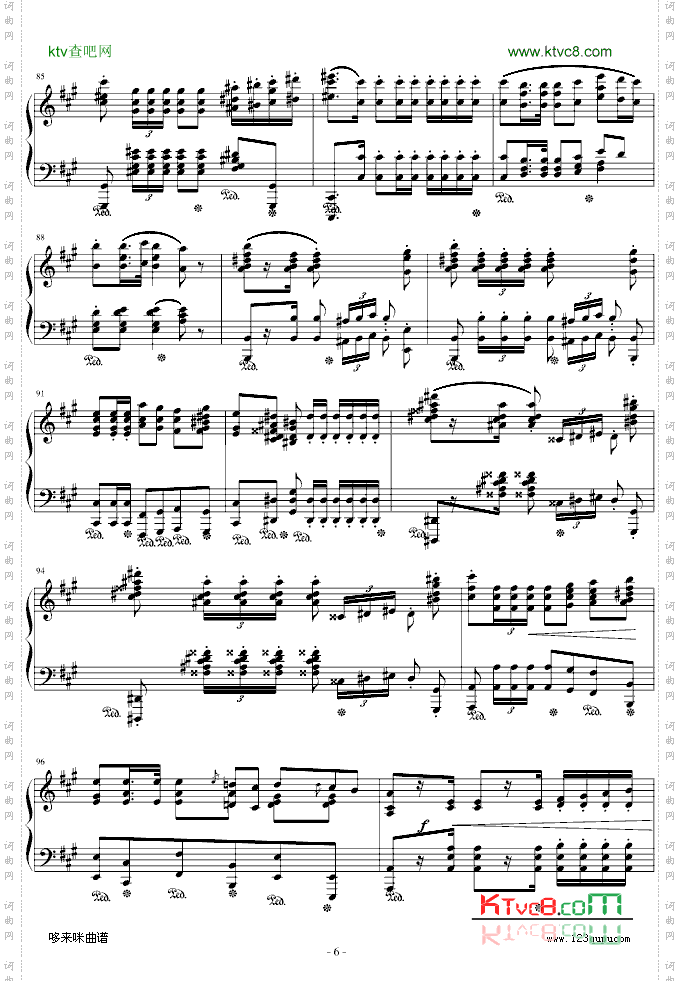 波兰军队舞曲-Op.40No.1-肖邦