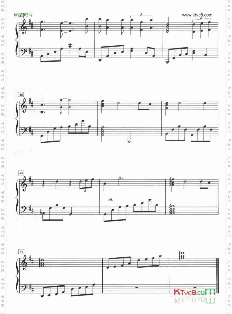 假如真的再有约会《我和僵尸有个约会－主题曲》钢琴五线谱[不同版本]