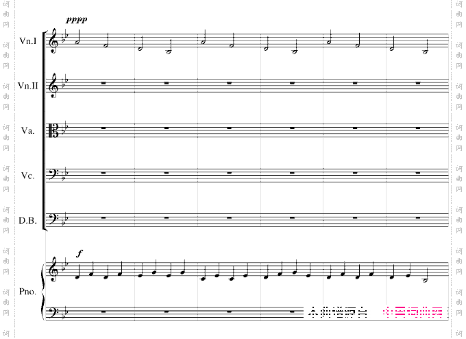 不能睡的晚上-Bb调