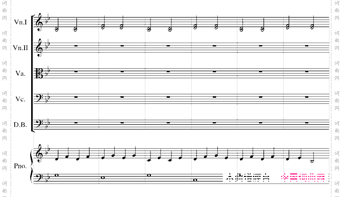 不能睡的晚上-Bb调