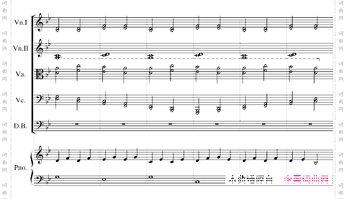 不能睡的晚上-Bb调