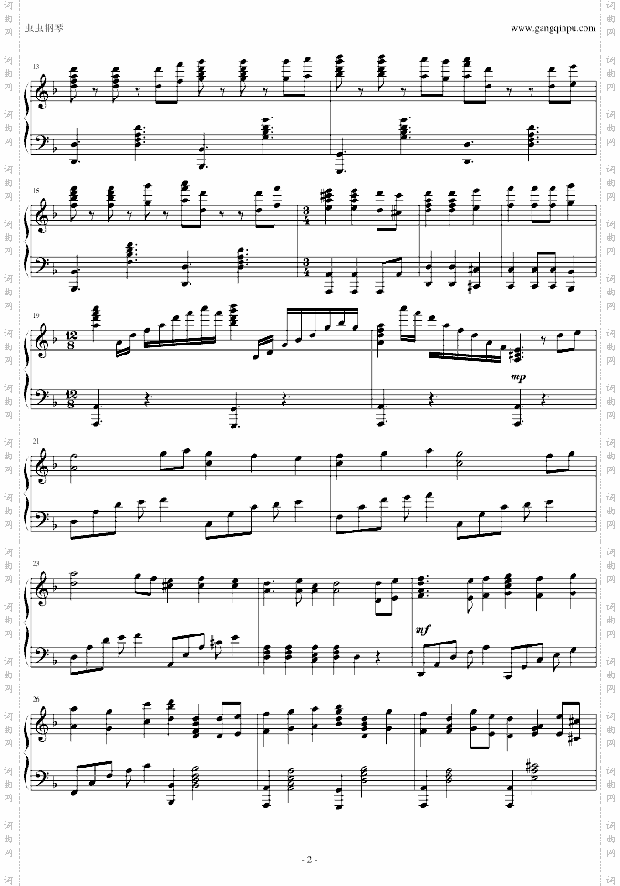 加勒比海盗HESAPIRATE钢琴独奏JarrodRadnich演奏变态版-F调