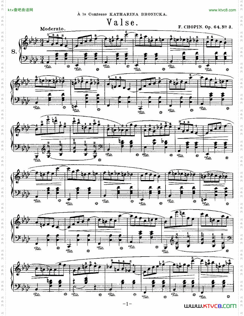 valse，Op.64,No.3