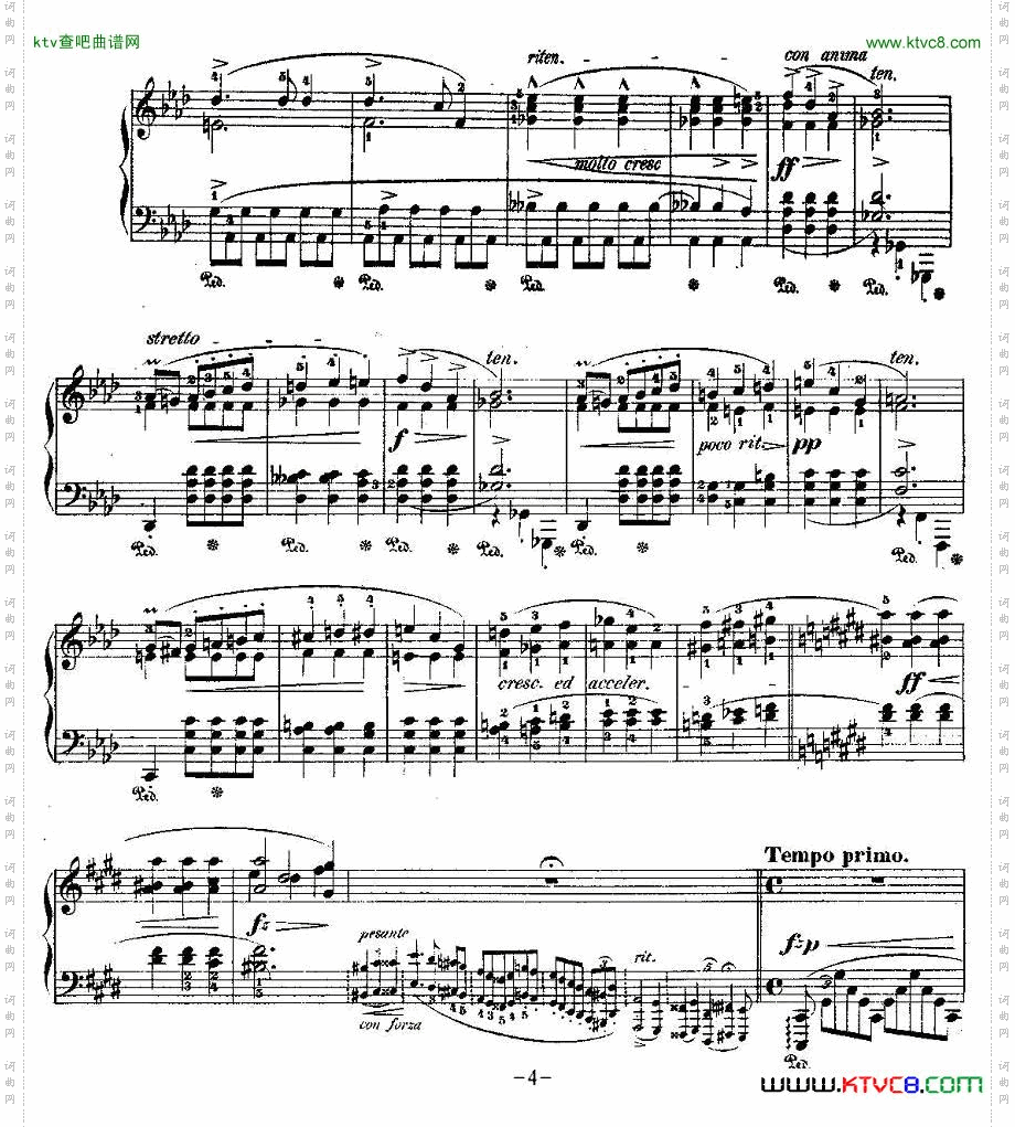 升C大调夜曲Op.27-1DeuxNocturnes