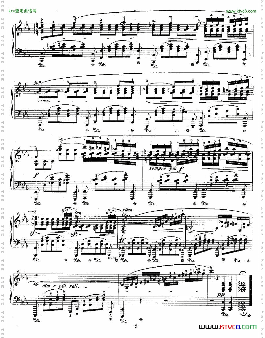 C小调夜曲Op.48－1DeuxNocturnes
