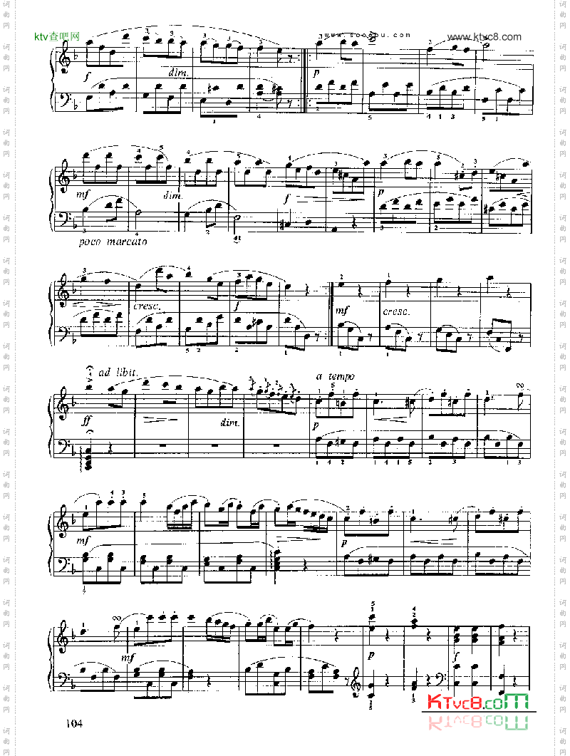 小奏鸣曲15.键盘类钢琴