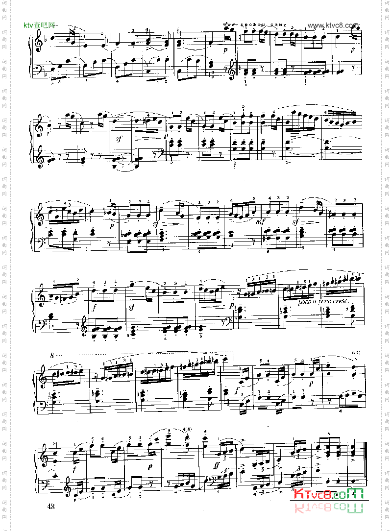 小奏鸣曲Op.55No.1键盘类钢琴