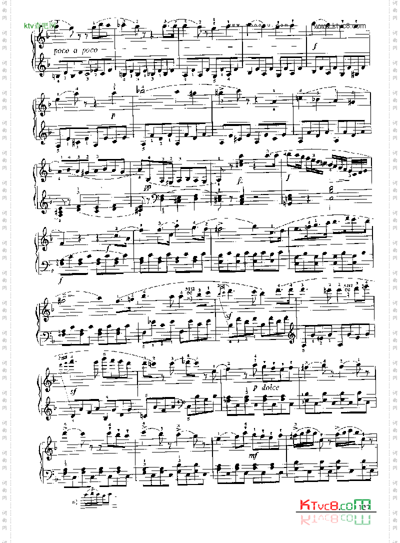 小奏鸣曲Op.151No.3键盘类钢琴