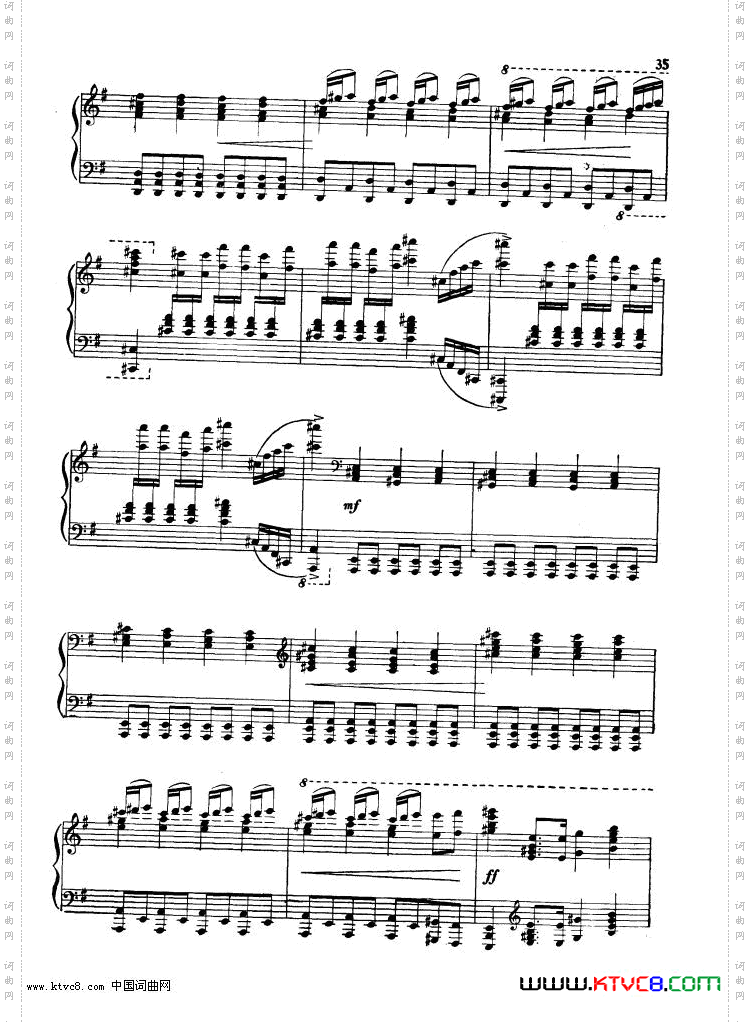 奋勇前进-舞剧《红色娘子军》组曲-钢琴独奏曲