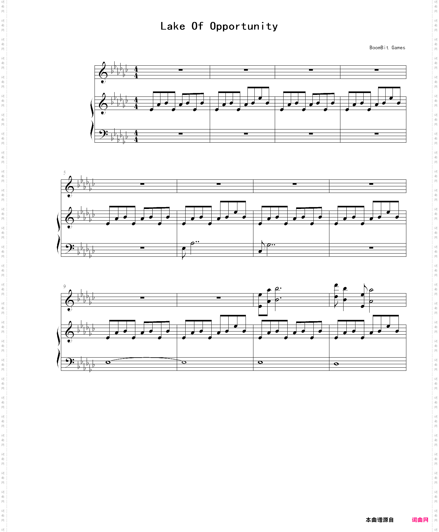 机遇之湖 lake of opportunity_穿越迷雾 1