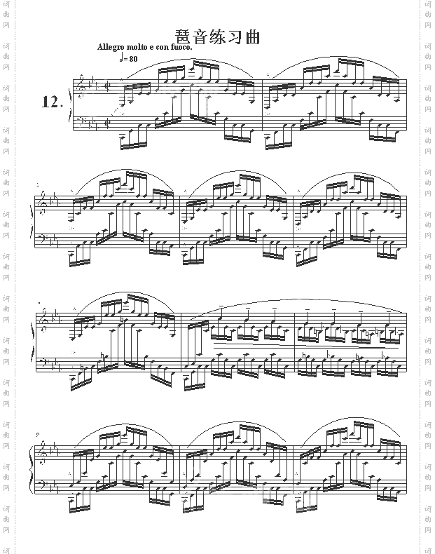 琶音练习曲