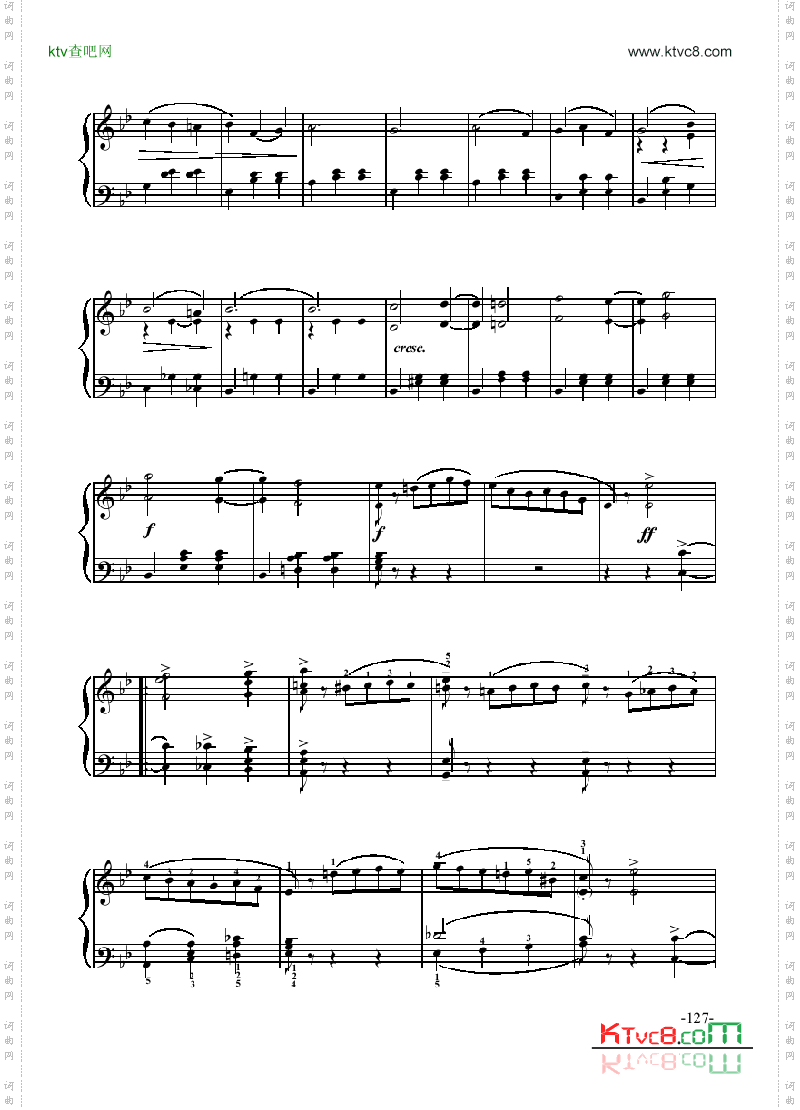 圆舞曲—舞剧《睡美人》键盘类钢琴