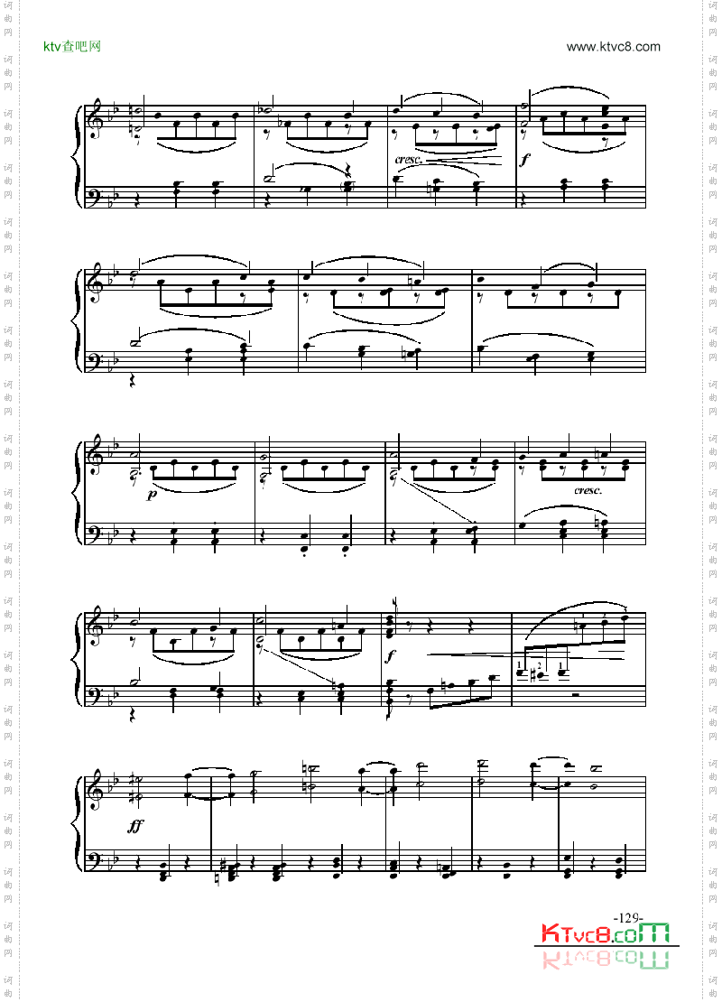 圆舞曲—舞剧《睡美人》键盘类钢琴