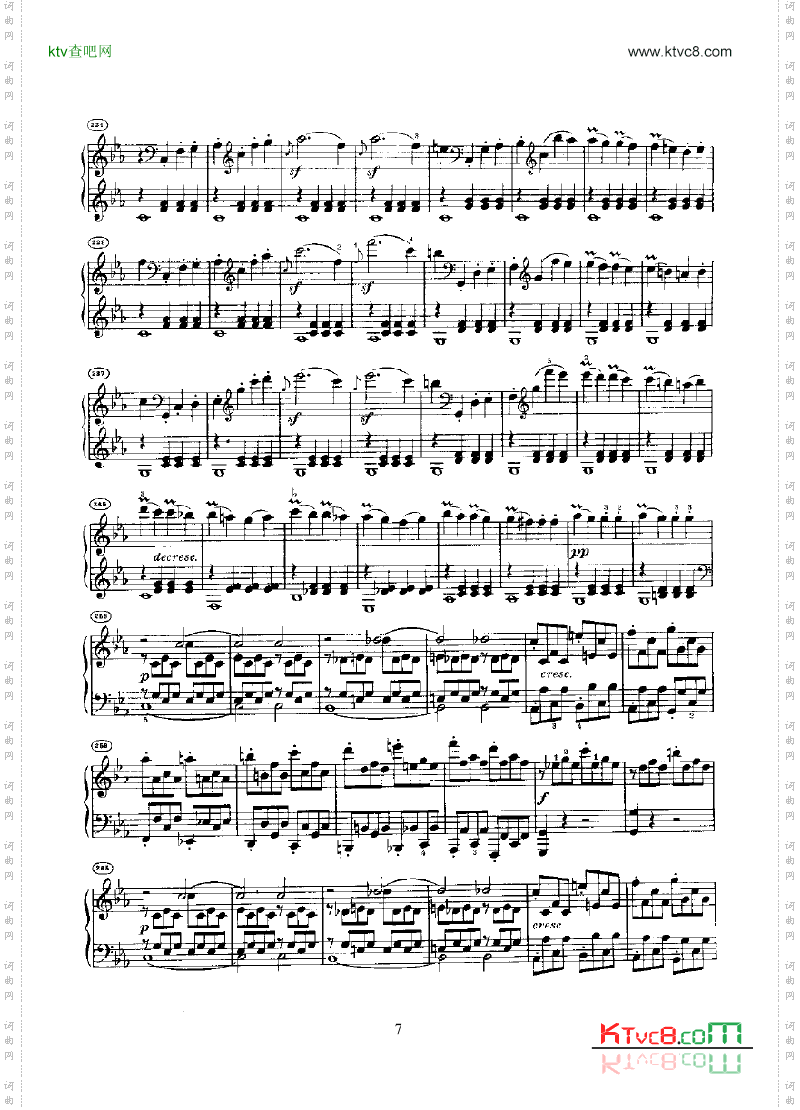 奏鸣曲Opus13键盘类钢琴