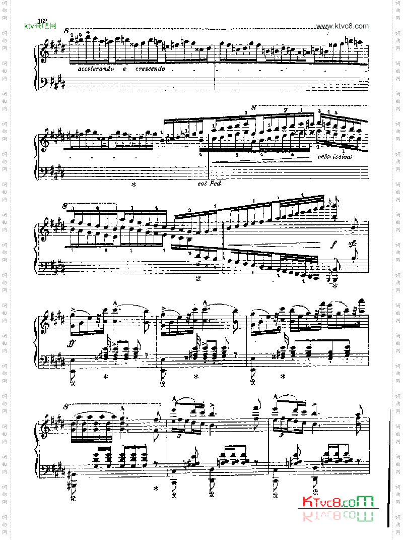 波洛涅兹第二首键盘类钢琴