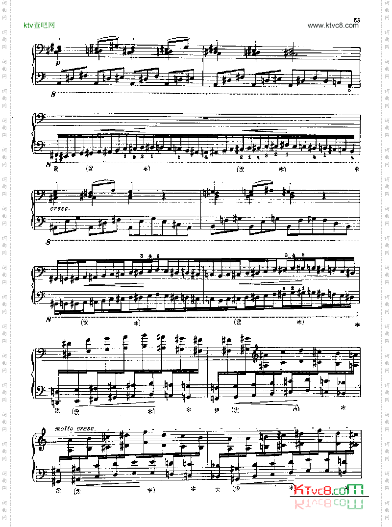 拉科齐进行曲键盘类钢琴