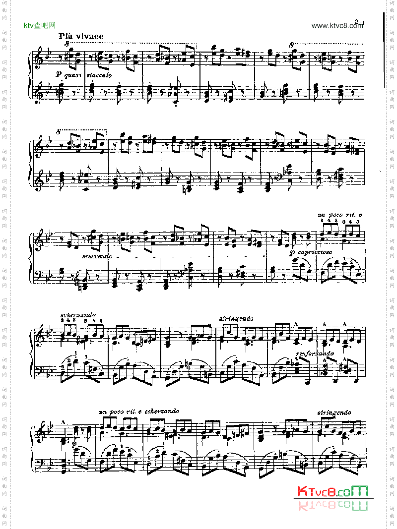 塔兰台拉舞曲键盘类钢琴