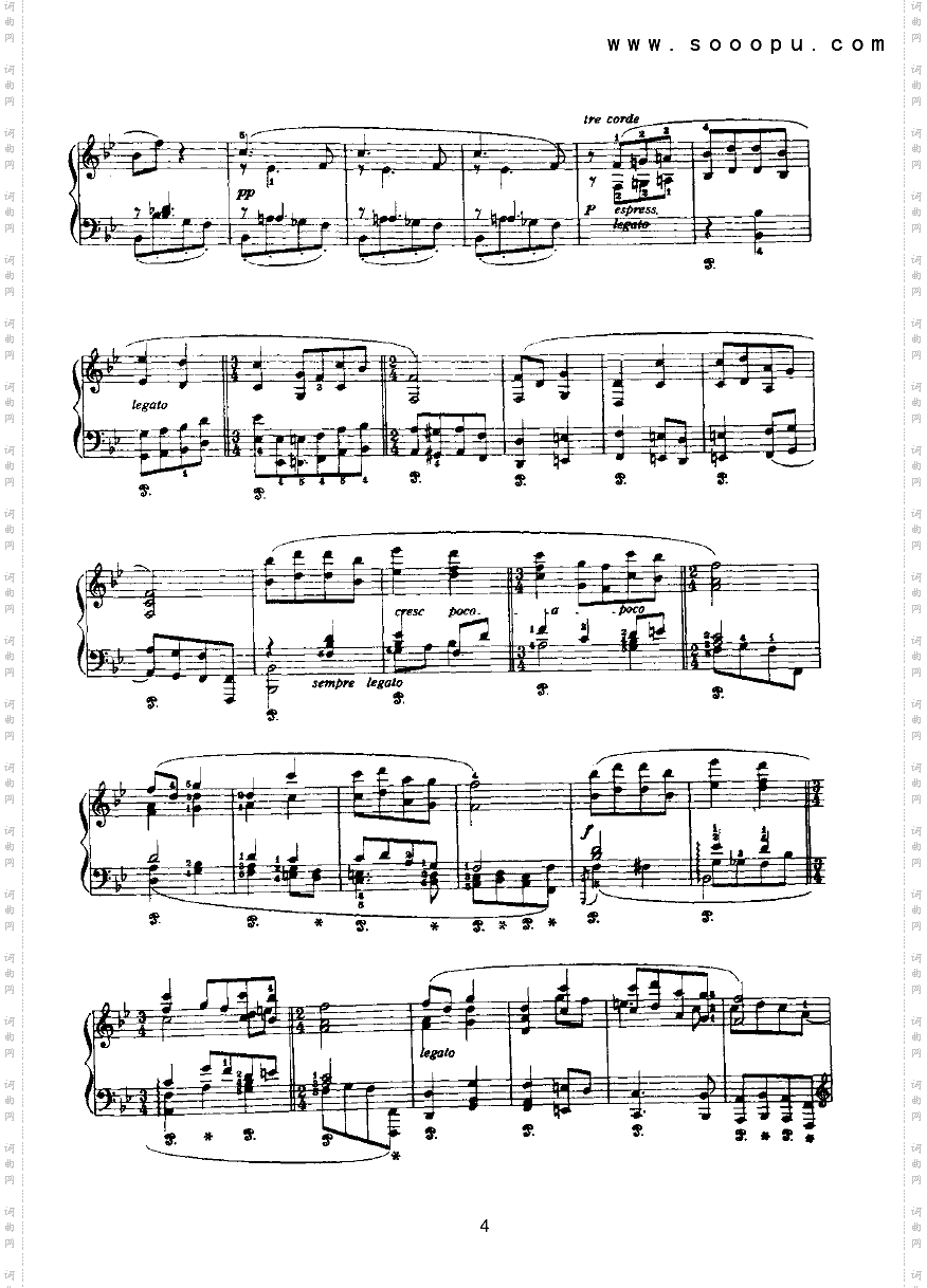 如歌的行板键盘类钢琴