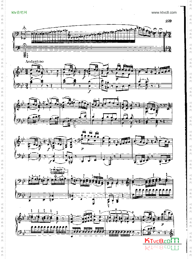 奏鸣曲Nr.475键盘类钢琴