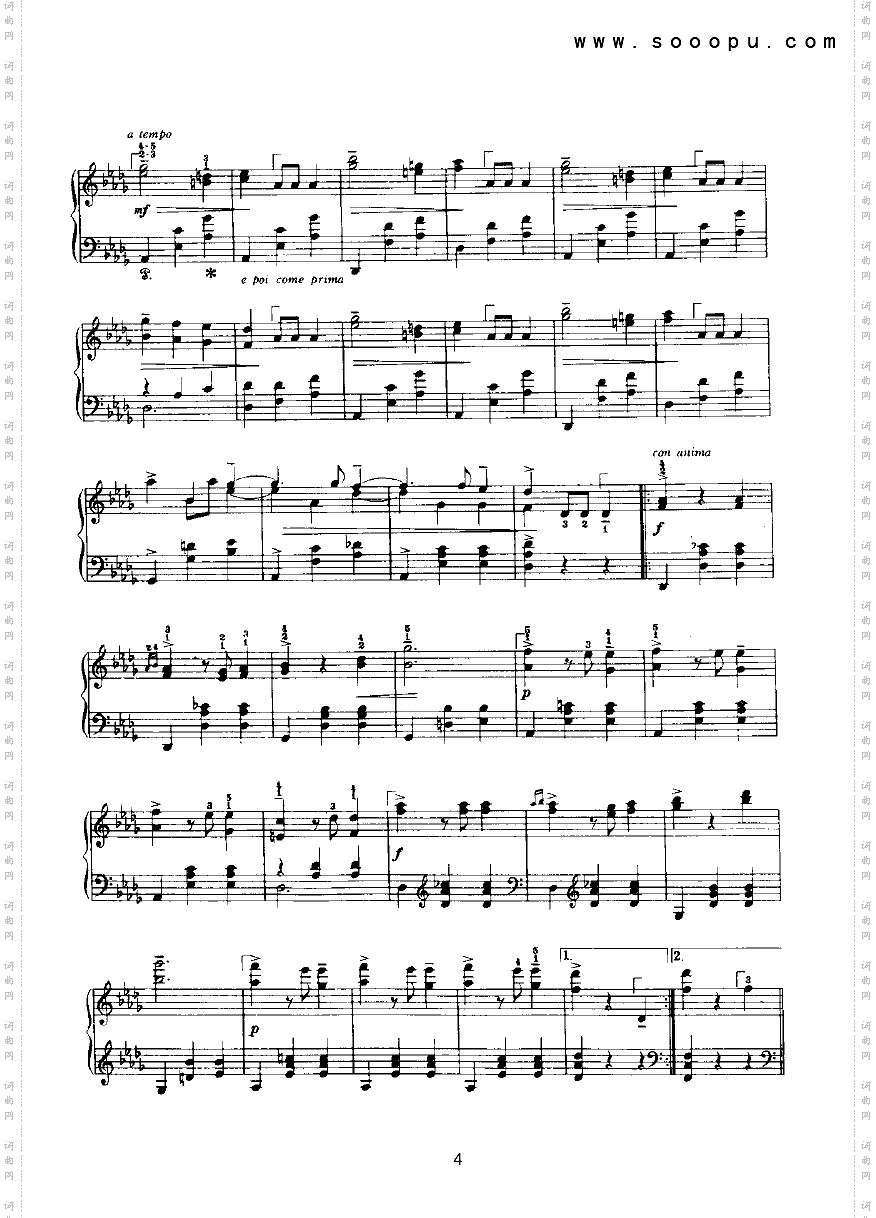辉煌的大圆舞曲键盘类钢琴