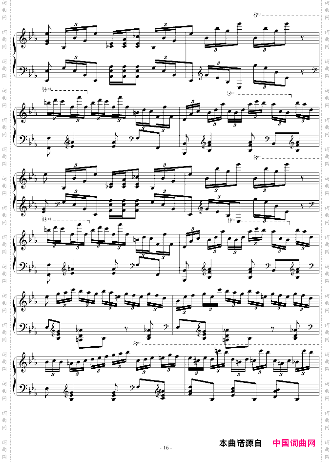Chopin大波兰舞曲