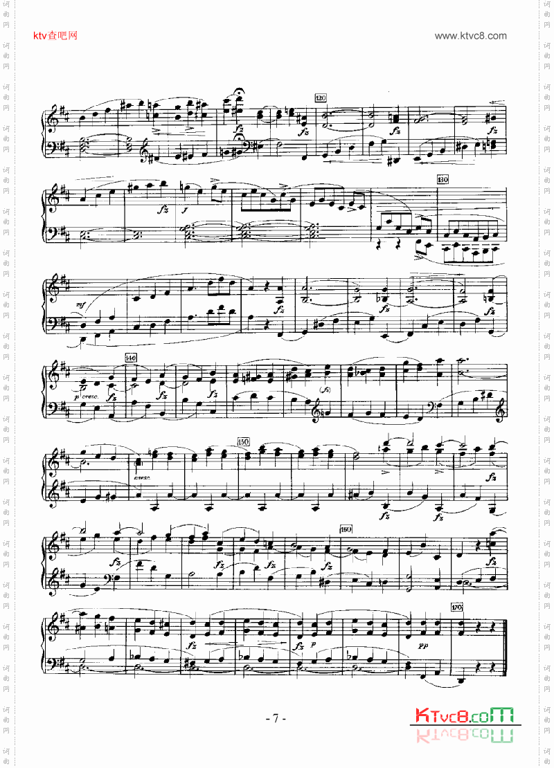 D大调奏鸣曲键盘类钢琴