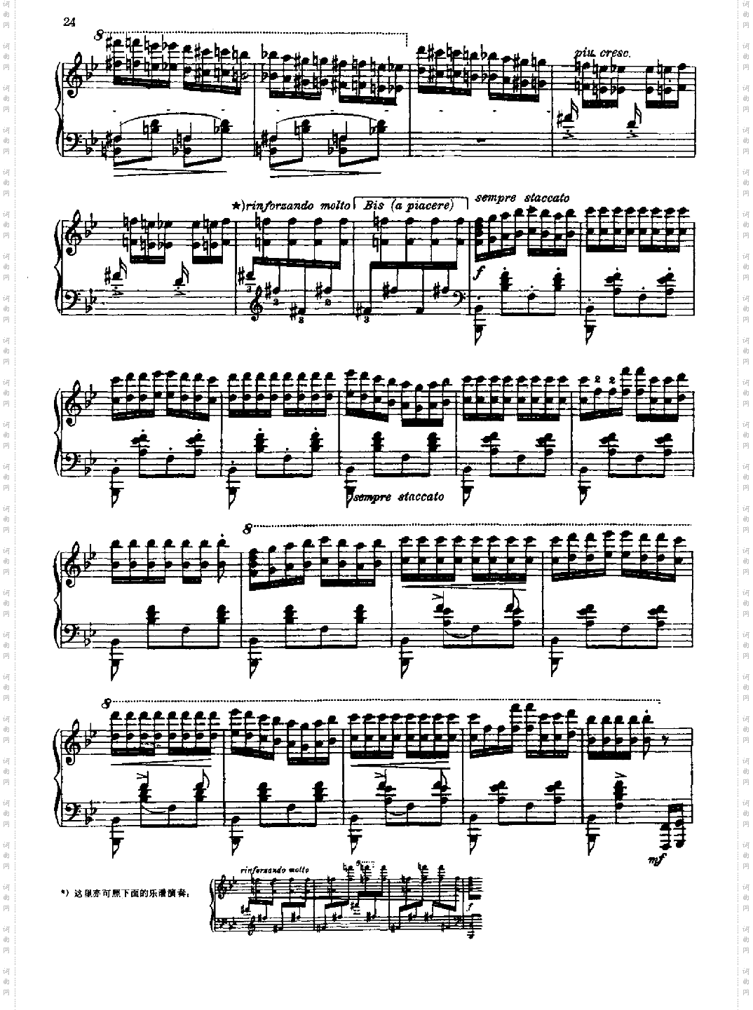 匈牙利狂想曲第六首键盘类钢琴