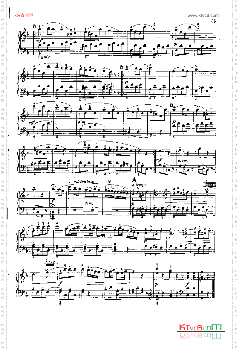 回旋曲键盘类钢琴