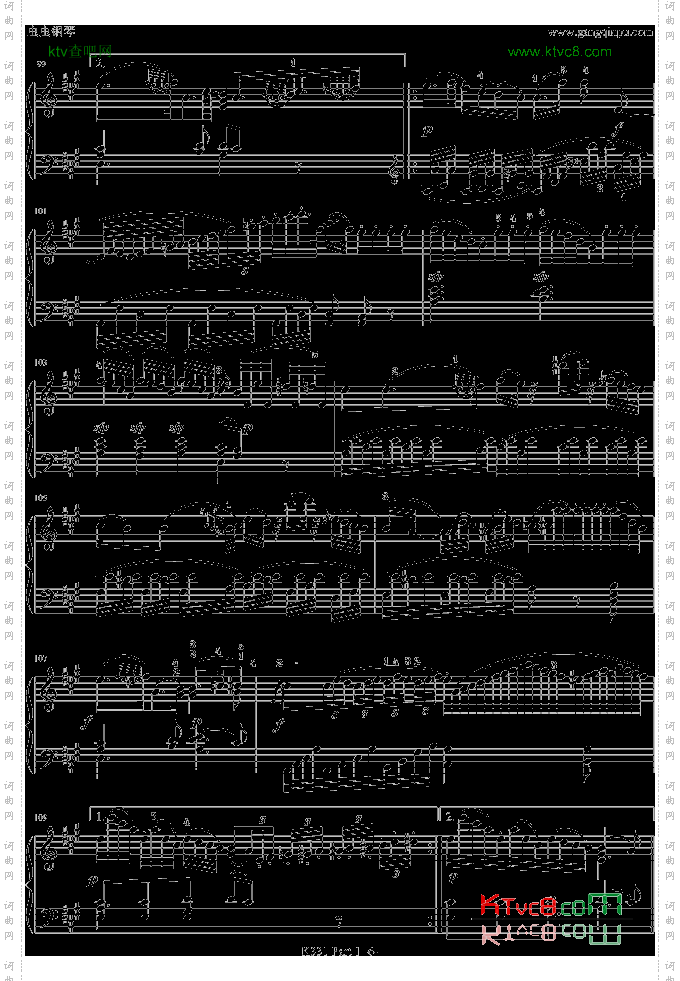 A大调奏鸣曲_带指法第一乐章