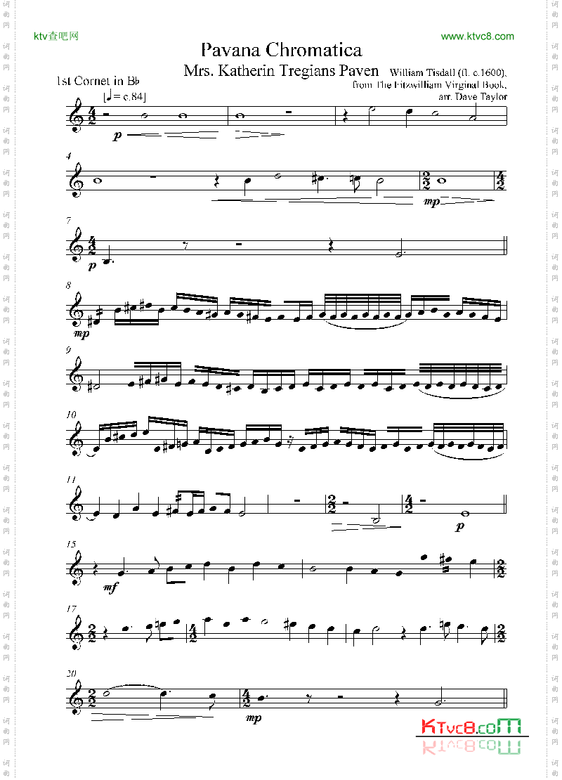 1st Cornet in Bb