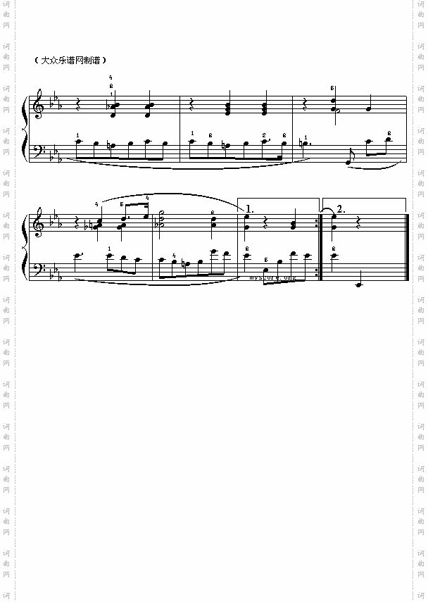 波肖邦钢琴小曲：Sostenuto持续地