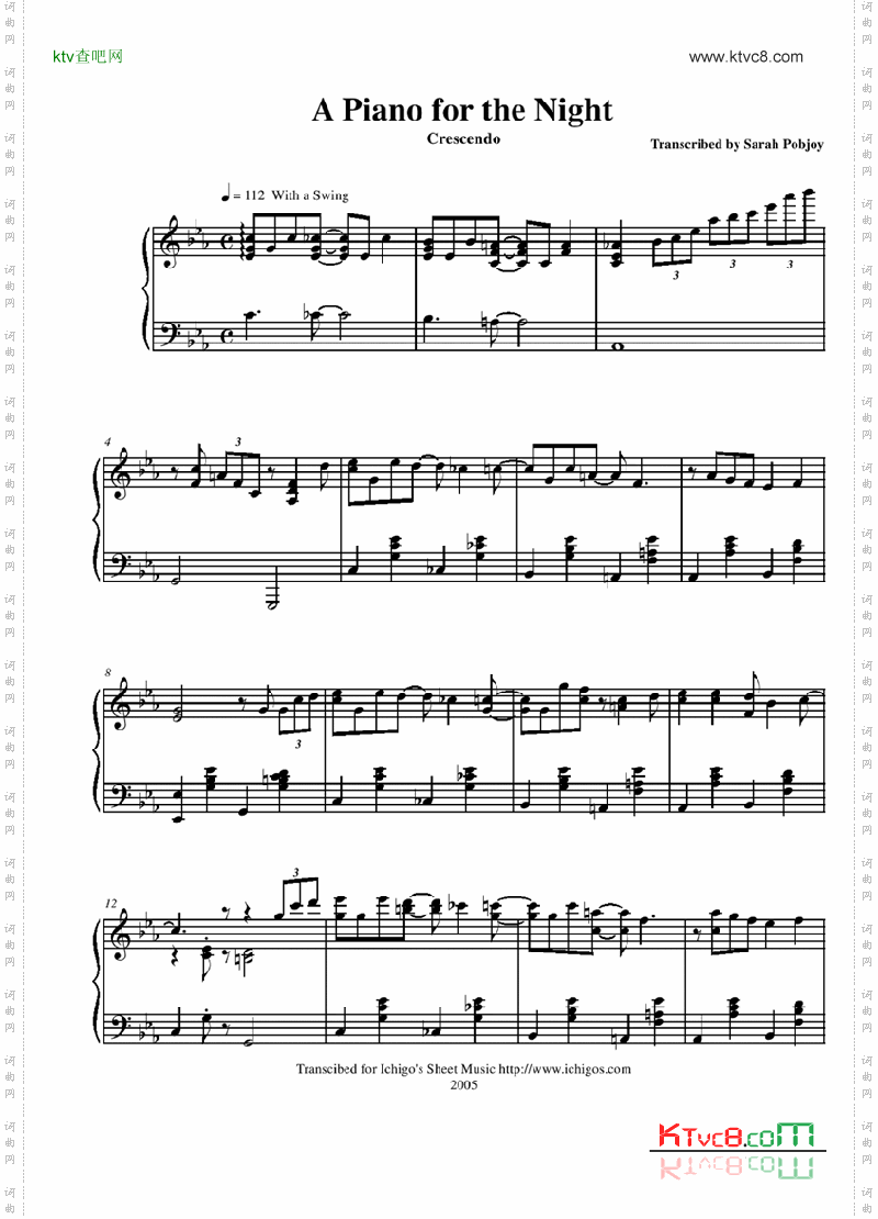A Piano for the Night
