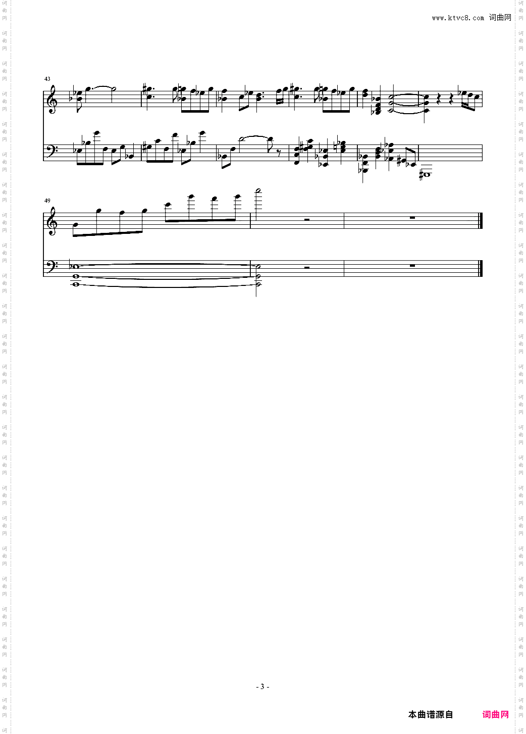 辐射4主题曲 Major C简化