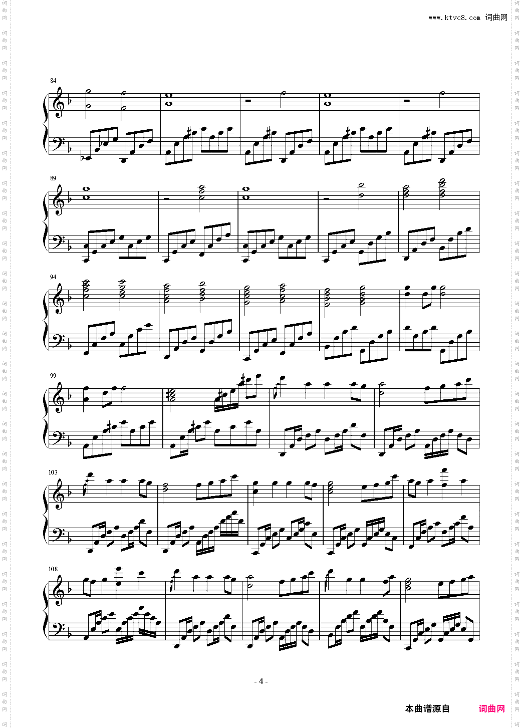 Star Sky钢琴版