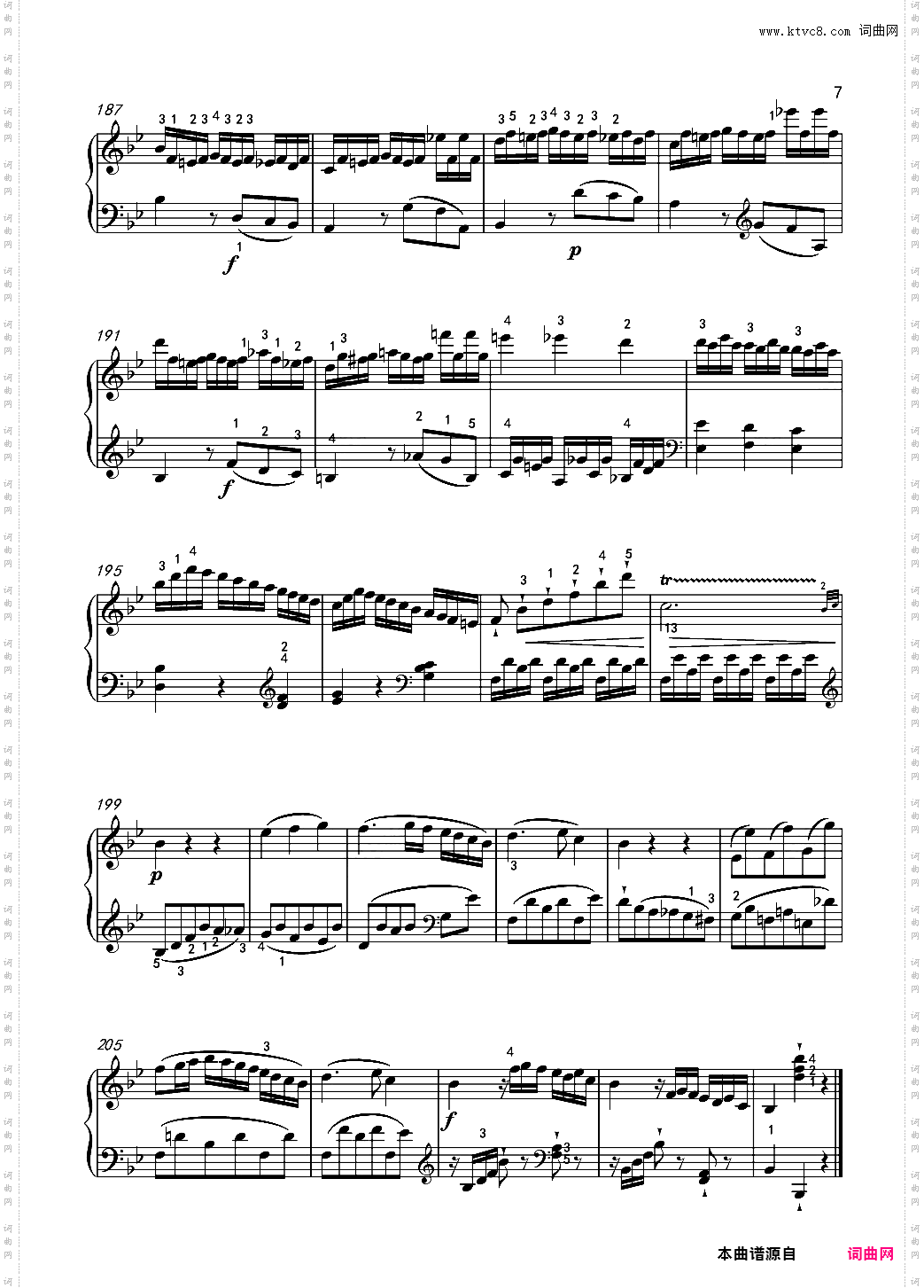 莫扎特-奏鸣曲-K-570-第一乐章