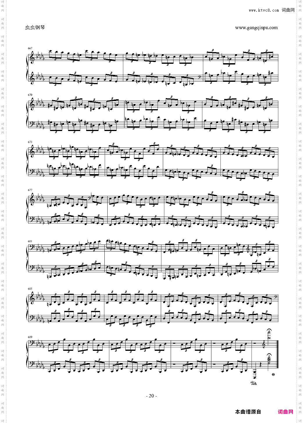 肖邦降b小调第二钢琴奏鸣曲 Op·35