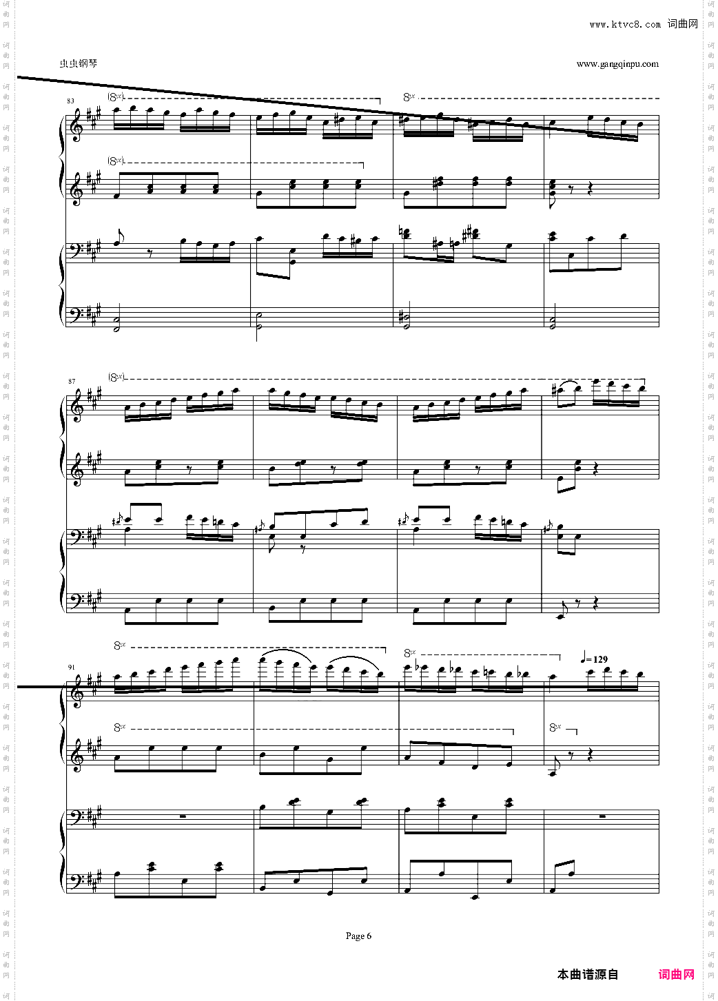 土耳其进行曲四手 李云迪 周杰伦 版