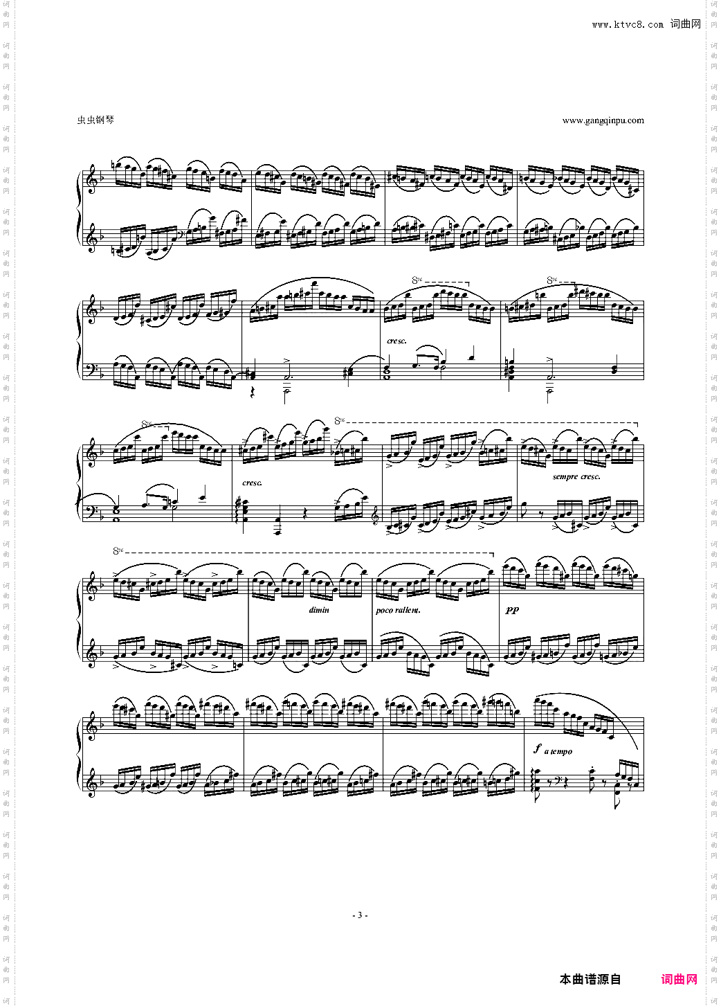 肖邦练习曲-Etude OP·10 No·8