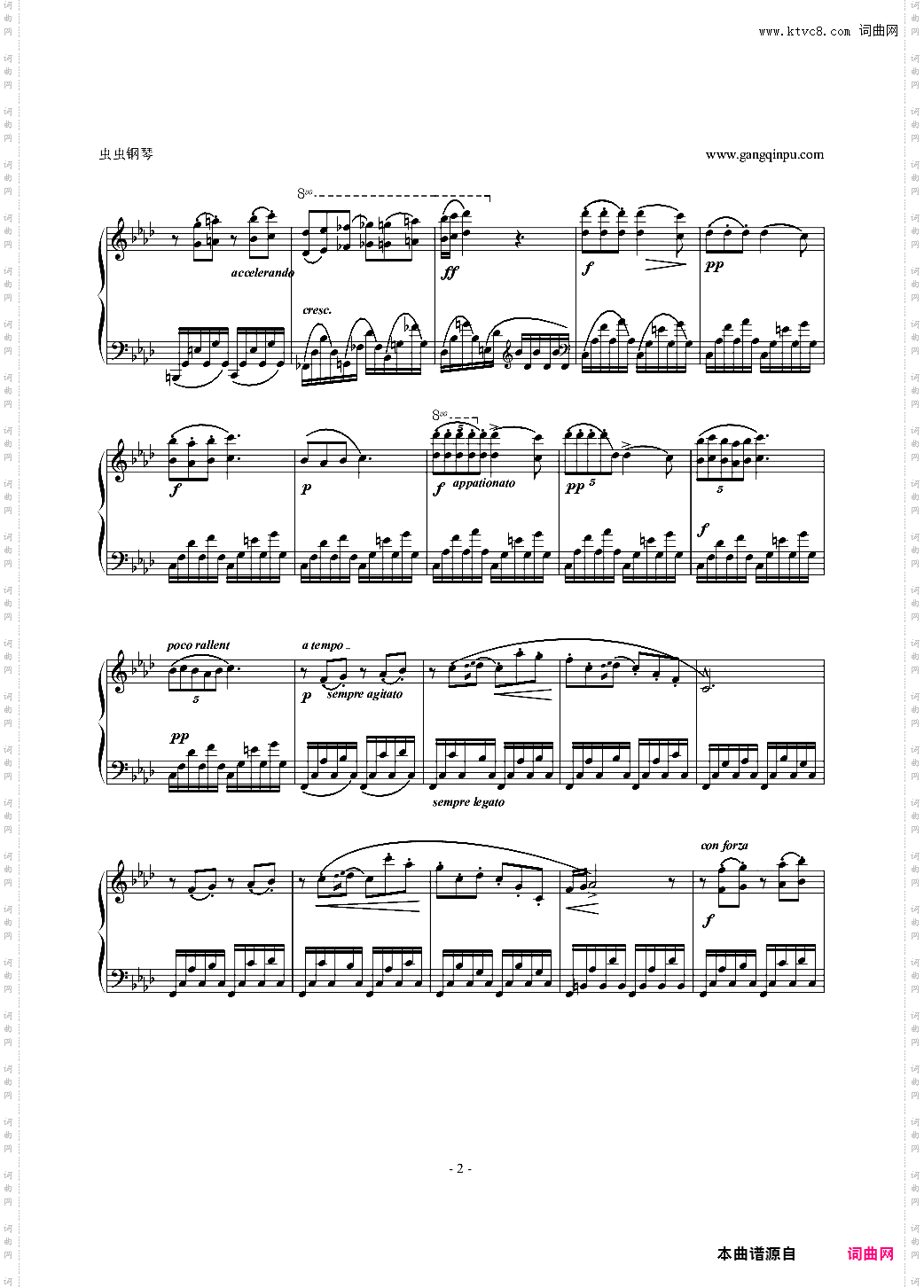 肖邦练习曲-Etude OP·10 No·9